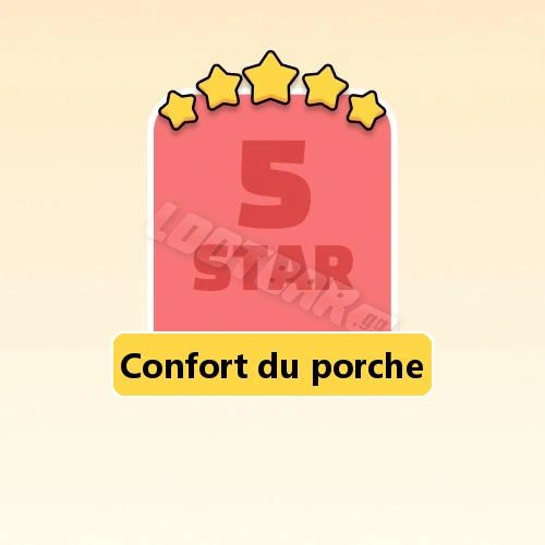Confort du porche
5 Stars Set18-7 | MONOPOLY GO!