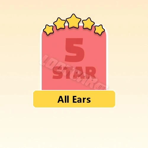 All Ears
5 Stars Set17-6 | MONOPOLY GO!