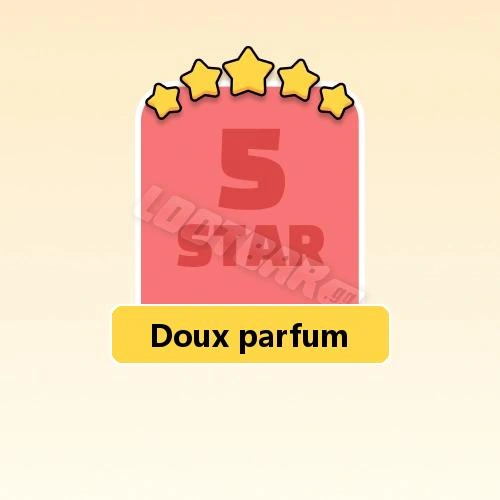 Doux parfum
5 Stars Set18-6 | MONOPOLY GO!