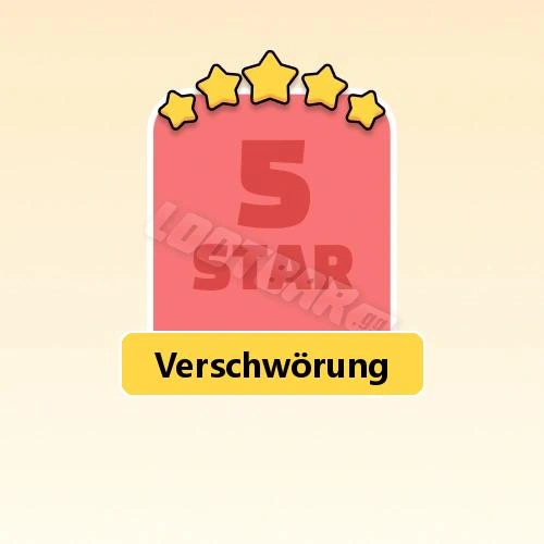 Verschwörung
5 Stars Set19-5 | MONOPOLY GO!