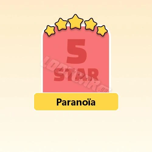 Paranoïa
5 Stars Set19-6 | MONOPOLY GO!