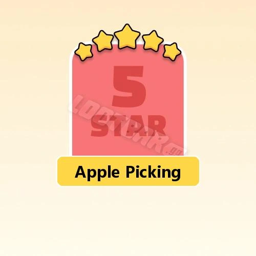 Apple Picking
5 Stars Set15-9 | MONOPOLY GO!