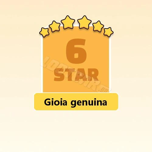 Gioia genuina
6 Stars Set16-9 | MONOPOLY GO!