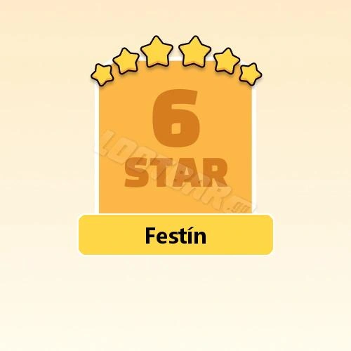 Festín
6 Stars Set17-9 | MONOPOLY GO!