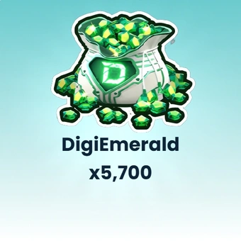 DigiEmerald x5,700 | Digimon UP
