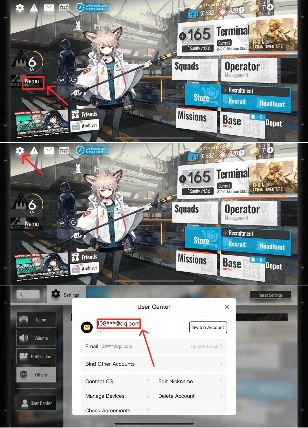 Obtain Your Arknights Information for Top-up