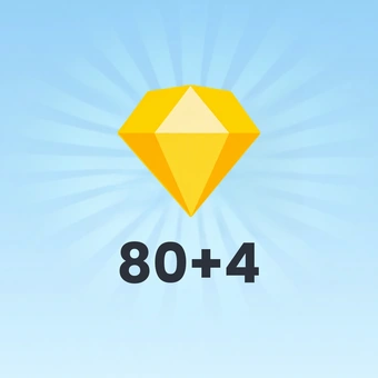 80 + 4 Diamants | Carte cadeau BIGO LIVE
