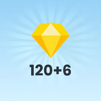 120 + 6 Diamants | Carte cadeau BIGO LIVE