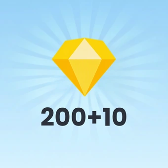 200 + 10 Diamants | Carte cadeau BIGO LIVE