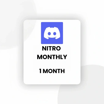 Discord Nitro Mensuel - 1 Mois | Discord