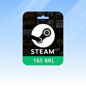 Kad Hadiah Steam 165 BRL | Kad Hadiah Steam (BRL)