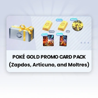 Paquete de cartas promocionales (Zapdos, Articuno y Moltres) | Pokémon TCG Pocket