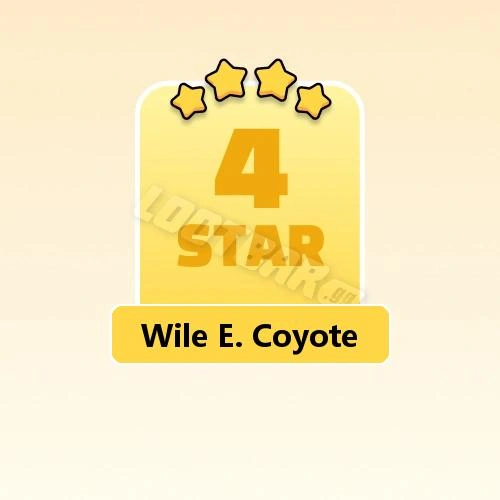Wile E. Coyote
4 Stars Set21-1 | MONOPOLY GO!