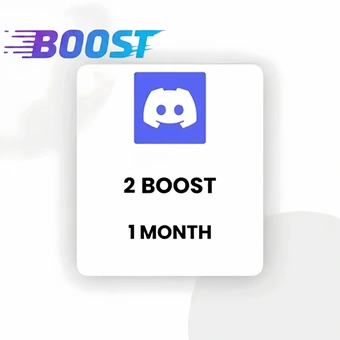 Discord + 2부스트 - 1개월 | 디스코드