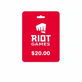 Riot Cash 20 USD | Riot Games Gift Card (NA)