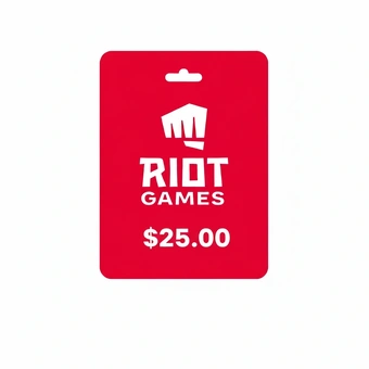 Riot Cash 25 USD | Riot Games Gift Card (NA)