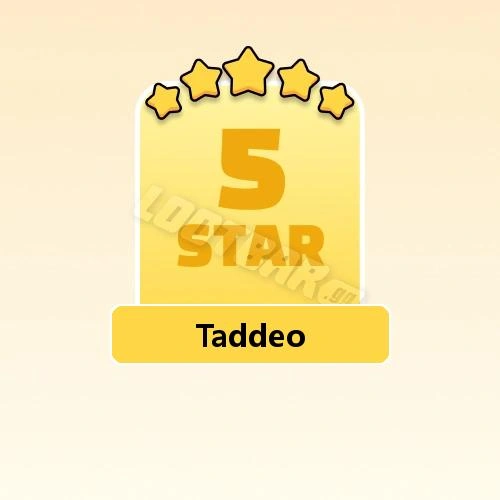 Taddeo
5 Stars Set21-8 | MONOPOLY GO!