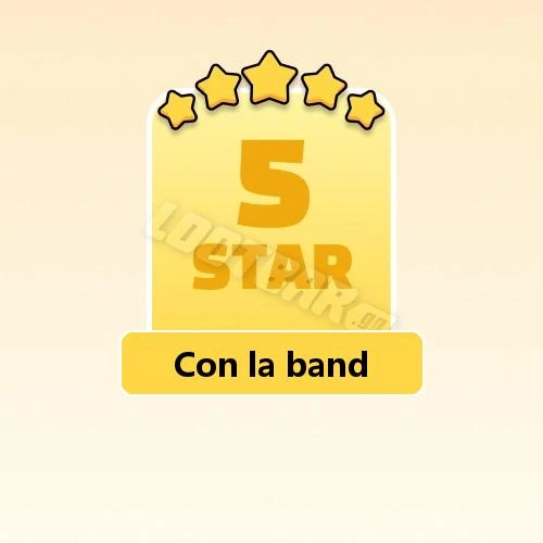 Con la band
5 Stars Set20-8 | MONOPOLY GO!