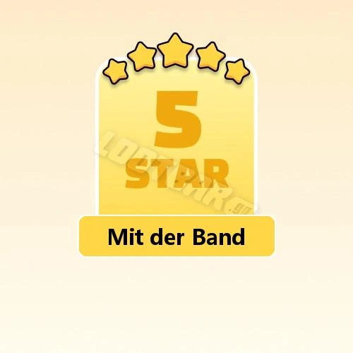 Mit der Band
5 Stars Set20-8 | MONOPOLY GO!