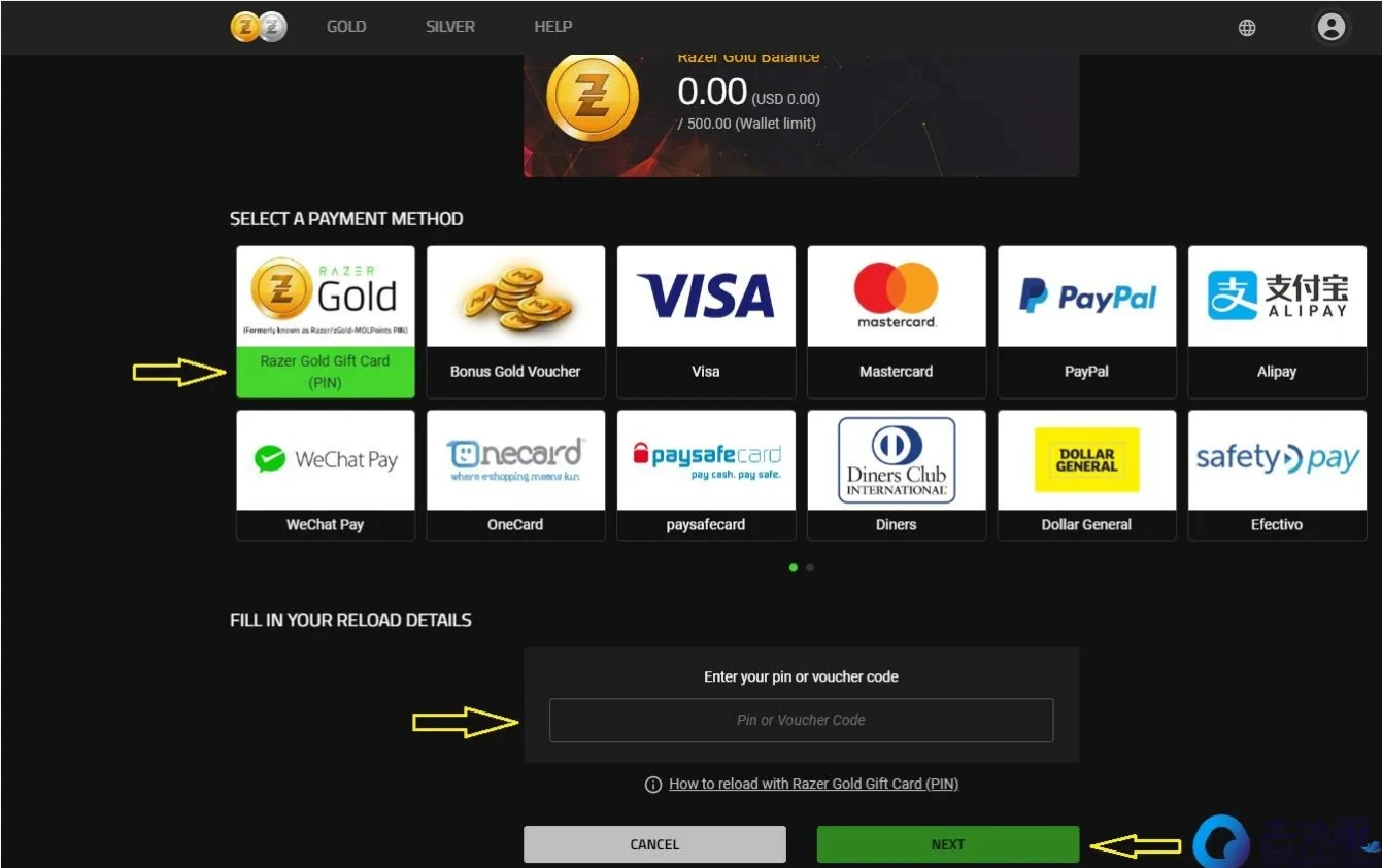 Как активировать вашу Razer Gold Gift Card (Global)
