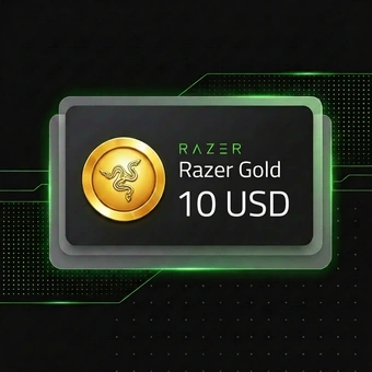 «Razer Gold 10 USD» | Глобальная подарочная карта Razer Gold