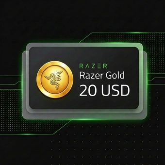«Razer Gold 20 USD» | Глобальная подарочная карта Razer Gold