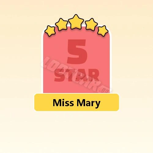 Miss Mary
5 Stars Set18-6 | MONOPOLY GO!