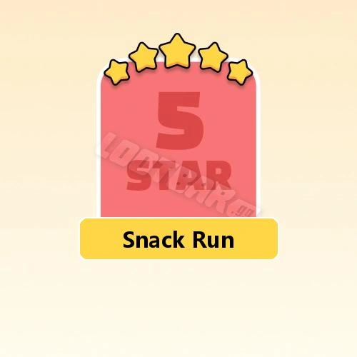Snack Run
5 Stars Set19-5 | MONOPOLY GO!