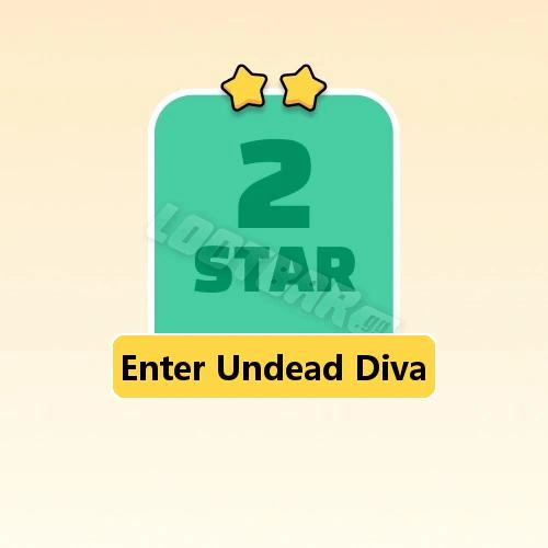 Enter Undead Diva
2 Stars Set08-1 | MONOPOLY GO!