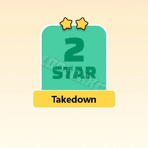 Takedown
2 Stars Set09-2 | MONOPOLY GO!