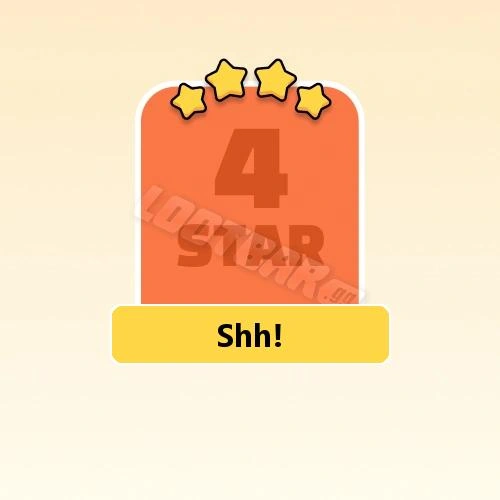 Shh!
4 Stars Set21-1 | MONOPOLY GO!