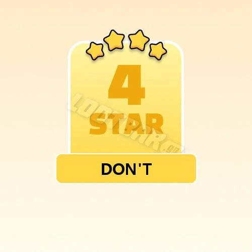 DON'T
4 Stars Set01-1 | MONOPOLY GO!
