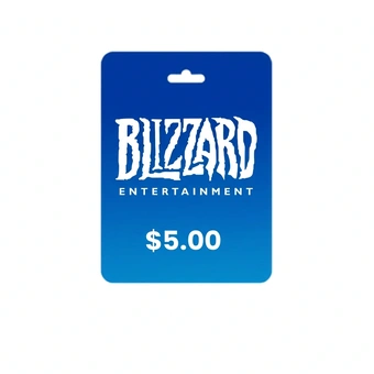 Blizzard 5 USD | Blizzard Gift Card US